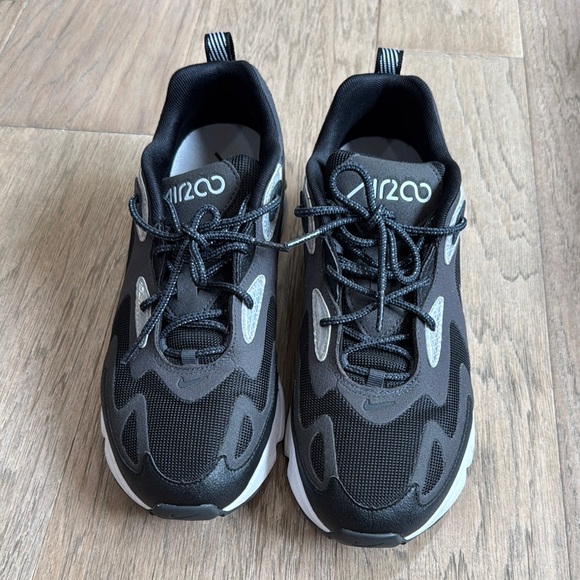 Nike Other - Nike Air Max 200 Winter Anthracite Black Metallic Silver Men's 9